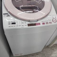 ☆SHARP/シャ－プ/8.0㎏洗濯機/2017年式/ES-TX8A☆