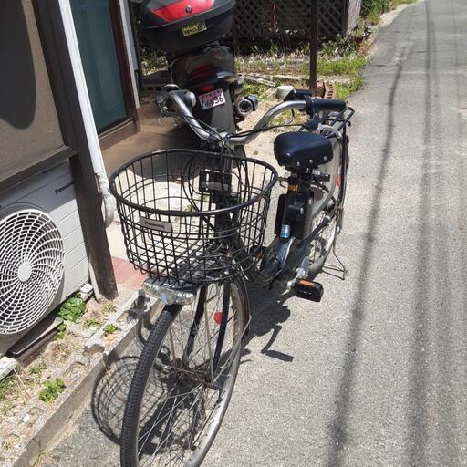 商談中電動自転車パナソニックビビ Panasonic ビビI電動アシスト自転車