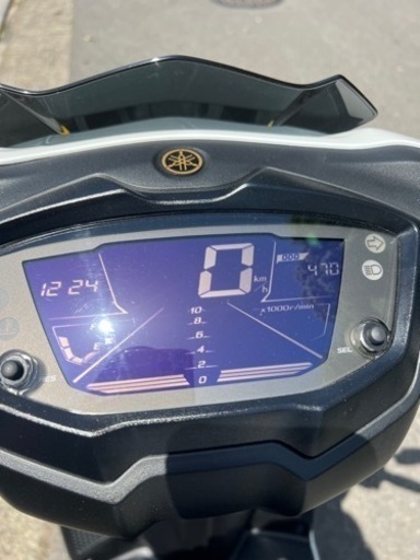 シグナスグリファス　実走行470km 限定カラー　記念モデル