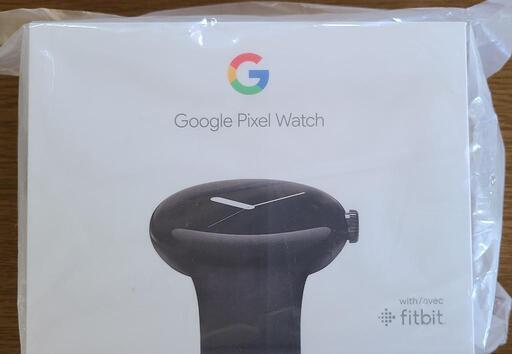 本日15時までの値下げ【新品未開封】Google Pixel Watch Obsidian ステンレス ケース （Wifi）