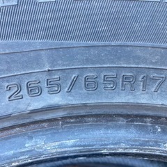 265/65r17 ダンロップ