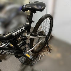★店頭にて試乗可★ J2401 人気シリーズ！あさひ　asahi ソリューション マウンテンバイク  MTB 27インチ 前後サスペンション搭載モデル クリーニング、簡易メンテナンス済み　【リユースのサカイ柏店】 中古自転車 　流山市 中古自転車 松戸市 中古自転車 我孫子市 中古自転車 船橋市 中古自転車 守谷市 中古自転車 取手市 中古自転車