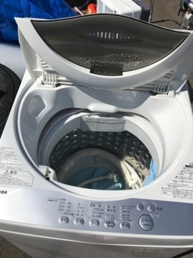 5kg 東芝 TOSHIBA 全自動洗濯機 AW-5G6 2018年製
