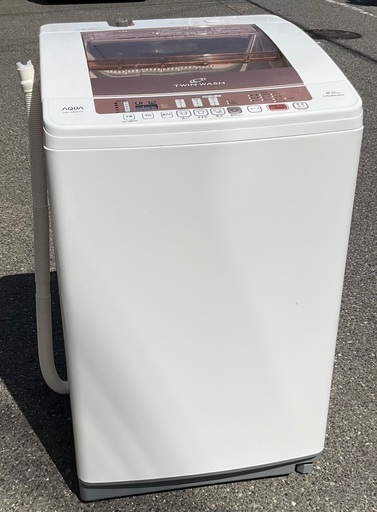 【RKGSE-999】特価！アクア/8kg/全自動洗濯機/AQW-VW800E/中古/2016年製/当社より近隣地域無料配達