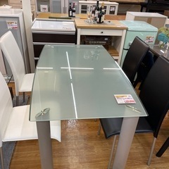 ダイニング5点セット【店頭取引限定】【中古品】早い者勝ち！🚛足立区近郊配送可能！