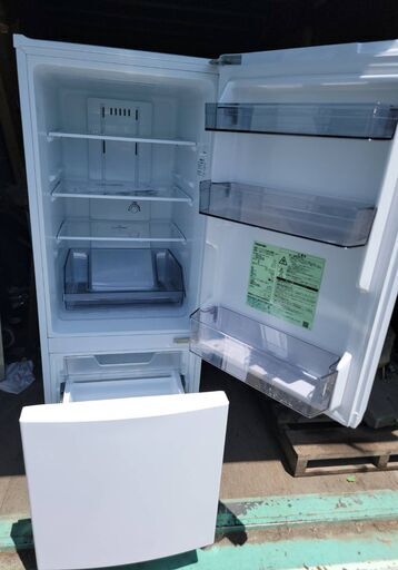 値下げ★2021年製 TOSHIBA 東芝 2ドア 冷凍冷蔵庫 153L GR-T15BS(W)