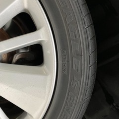 ホンダエリシオンプレステージ　アルミホイール　タイヤ付き　4本セット