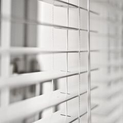 未使用 IKEA ベネチアンブラインド LINDMON 幅100cm 白 木製 ウッド ホワイト