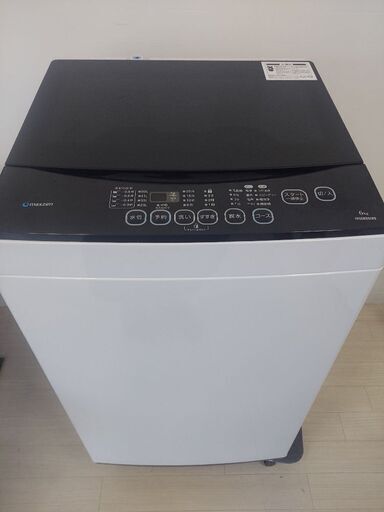 maxzen 全自動洗濯機 6.0kg  JW06MD01WB  2018年製