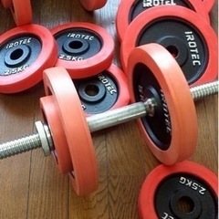 IROTEC（アイロテック） ラバー ダンベル セット