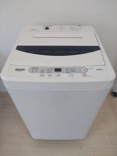 ヤマダセレクト 全自動洗濯機 6.0kg 　YWM-T60G1  2019年製