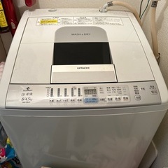 乾燥機付洗濯機８k