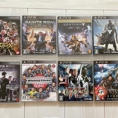 PS3ゲームソフト　8本セット