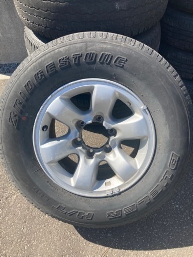 日産サファリ純正ホイール ランクルなどにも 日産サファリ純正ホイール ランクルなどにも