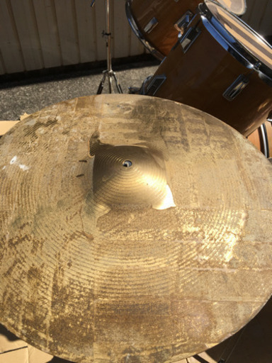 程度◯ ZENN ドラムセット 木目調 ウッド調 現状渡し品 ☆手渡し