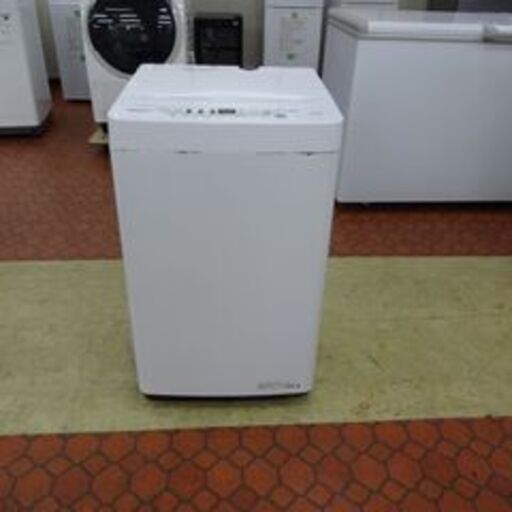 ID340312　4.5K洗濯機　ハイセンス　2021年製　HW-E4503　※キズ・サビ有り