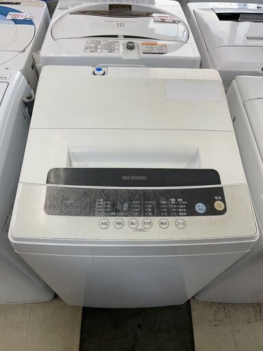 洗濯機　No.6727　アイリスオーヤマ　2019年製　IAW-T501　5kg　【リサイクルショップどりーむ荒田店】