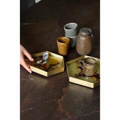 Ethnicraft デザイン雑貨 トレー2個セット Dawn Sweitzer