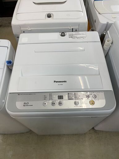 洗濯機　No.6724　パナソニック　2016年製　NA-F50B9　5kg　【リサイクルショップどりーむ荒田店】