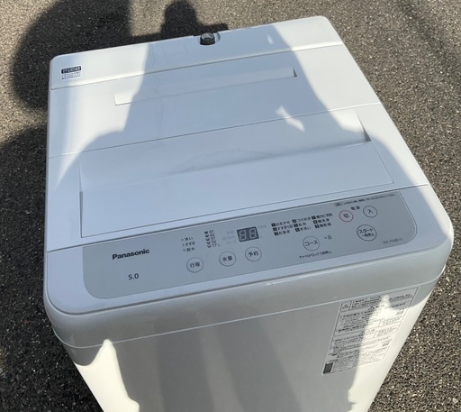 RKGSE-001】特価！Panasonic/5kg/全自動洗濯機/NA-F50B15/中古/2022年 