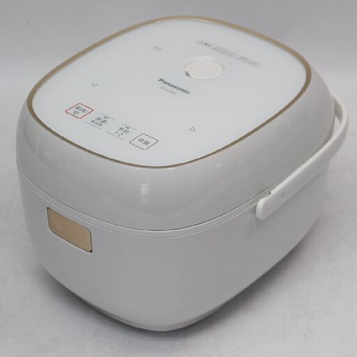 478)【美品/2023年製】Panasonic パナソニック IH ジャー 炊飯器 SR-KT060 ホワイト