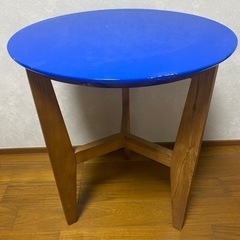 【ネット決済】NOCE サイドテーブル　ブルー