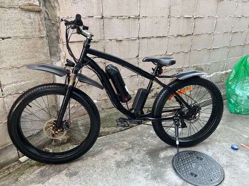 【ジャンク品】CALLE電動ファットバイク26インチ×4.0（極太）Rエアサス