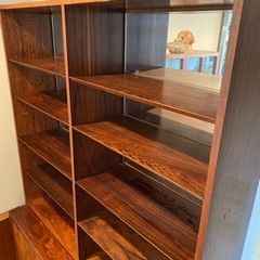 DANISH デンマークビンテージ　収納　リビングシェルフ　高級家具