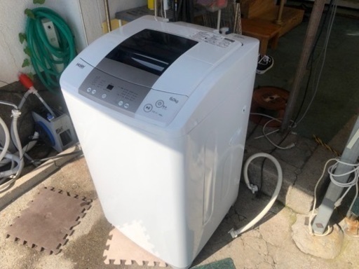 リサイクルサービス八光】2017年製 ハイアール 自動洗濯機 ホワイト