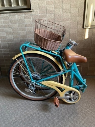 【超美品】折りたたみ自転車　KCD シンプルスタイル