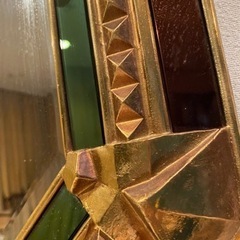 ヨーロッパ製ミラー　鏡　アンティークミラー