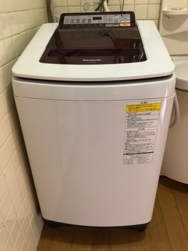 新発売の Panasonic 8kg 全自動洗濯乾燥機 洗濯機
