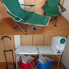 【一時停止中】バーベキュー キャンプ アウトドア用品セット テーブル テント チェアー クーラーボックス グリル等