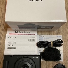 [ほぼ新品] SONY ソニー VLOGCAM ZV-1F 