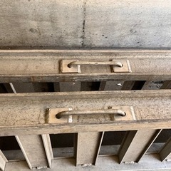 【お取引中】アルミラダー ブリッジ  耐荷重不明 車 重機 除雪機 バイク スノーモービルその他 積み込みに 