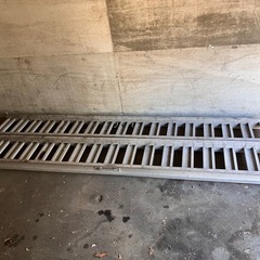 【お取引中】アルミラダー ブリッジ  耐荷重不明 車 重機 除雪機 バイク スノーモービルその他 積み込みに 