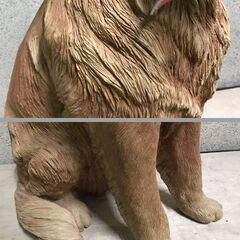 SANDICAST サンディキャスト ゴールデンレトリバー 置物 大型 幅37cm