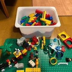LEGOデュプロブロック　基礎板、動物、バズ&ウッディ