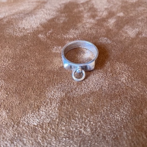 中古品】K18 オリジナルデザインリング 26号 5.3g［165］
