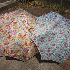 【婦人用傘】まとめて5本雨傘4本+日傘雨傘兼用1本