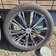 レオニス アルミホイールタイヤ付き
