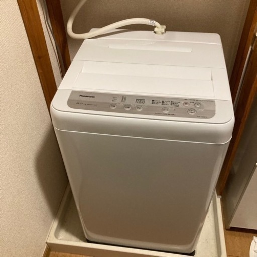 美品 Panasonic パナソニック 洗濯機 na-f60b13 2020年製 格安配送可 設置可