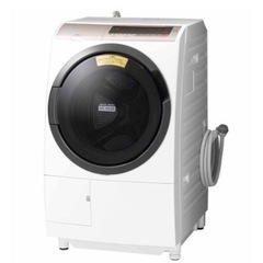【特別価格】2017年製　HITACHI ドラム式洗濯機　ホワイ...