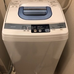 【ネット決済】HITACHI 洗濯機　5kg 2012年製　NW...