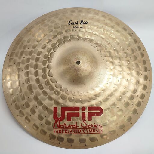 【ほぼ新品】イタリア製シンバル UFiP 20\