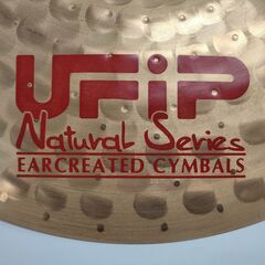 【ほぼ新品】イタリア製シンバル UFiP 20
