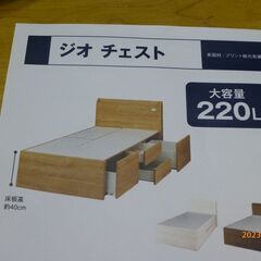 ジオ チェスト シングルベット（中古美品）掲載5月7日まで！