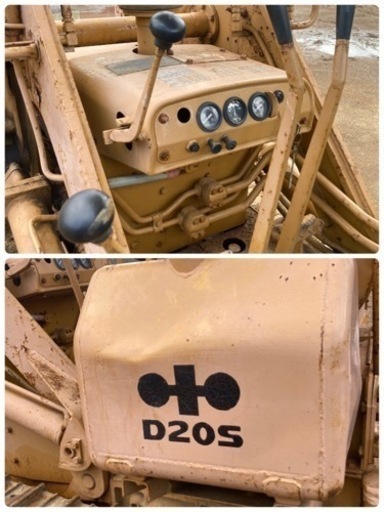 交渉中　コマツ　ブルトーザー　D20S-3 完動品