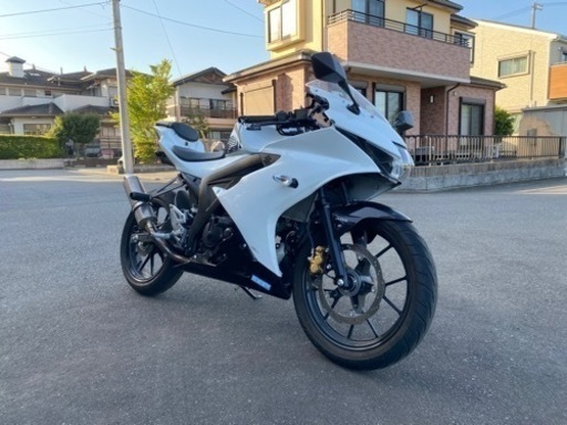 GSX-R125 2020年式 超低走行 人気希少車】ホワイトカラー＆低走行