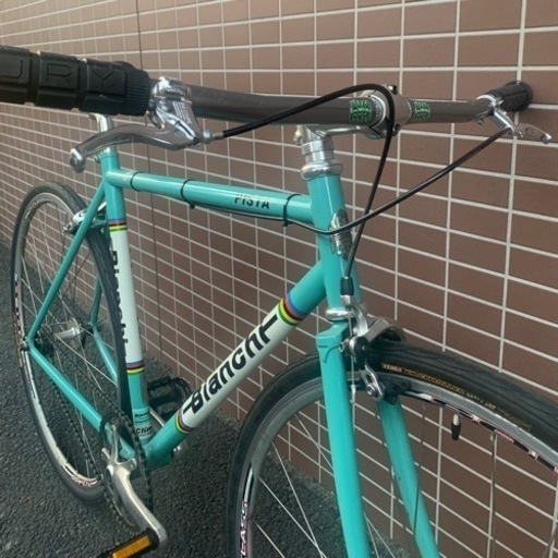 美品】bianchi pista ビアンキ ピスタ ピストバイク クロス ロード